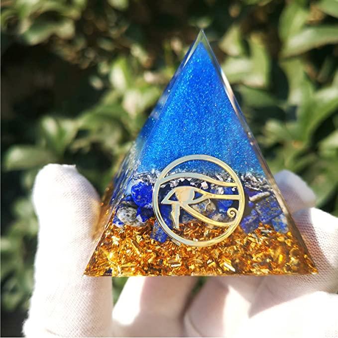 Kyanite Orgone Pyramid