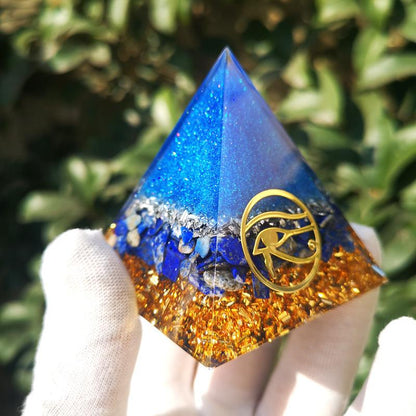 Kyanite Orgone Pyramid